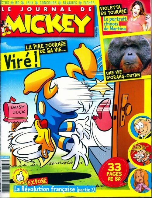Le journal de Mickey n°3268 : Viré ! - Collectif - Livre