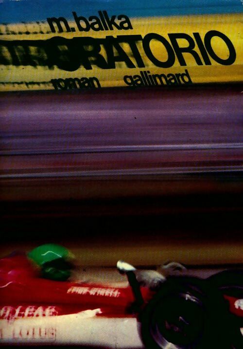 Oratorio - M. Balka - Livre