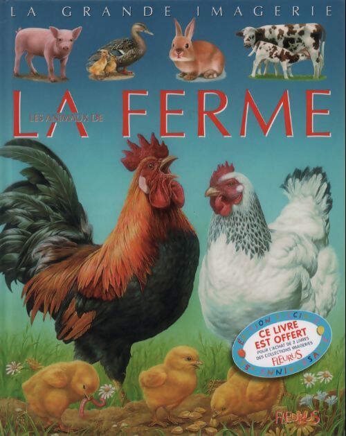 Les animaux de la ferme - Emilie Beaumont - Livre
