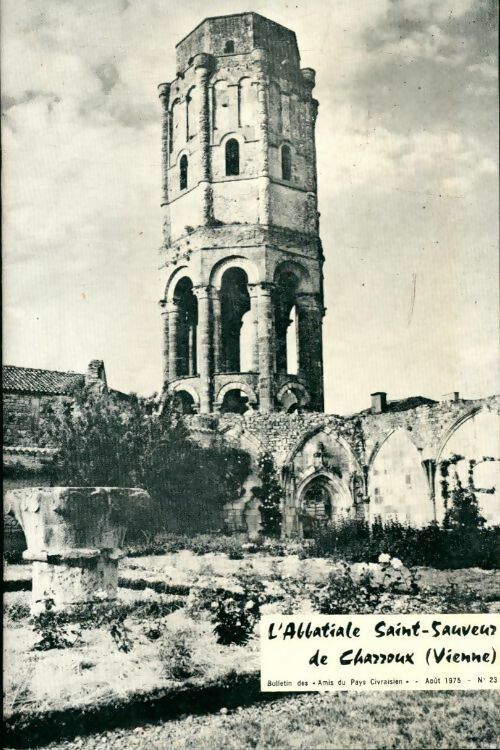 L'abbatiale Saint-Sauveur de Charroux - Collectif - Livre