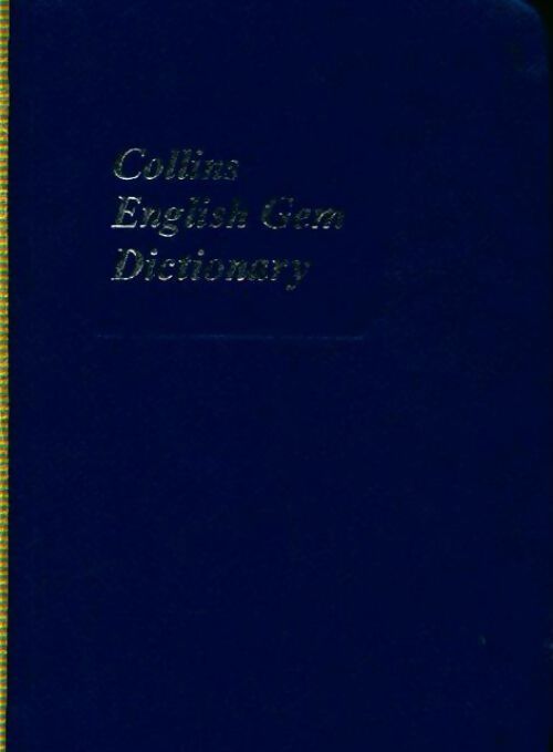 Collins english gem dictionary - Collectif - Livre