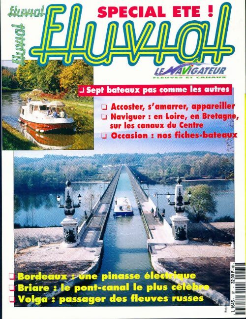 Fluvial n°81 : Spécial été ! - Collectif - Livre