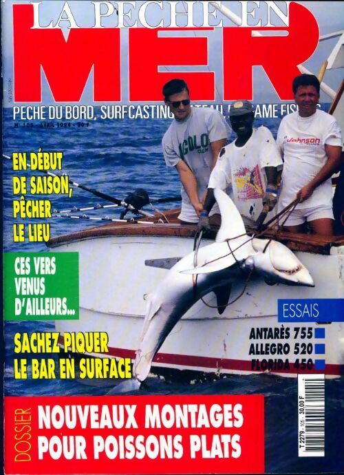 La pêche en mer n°105 : Nouveaux montages pour poissons plats - Collectif - Livre