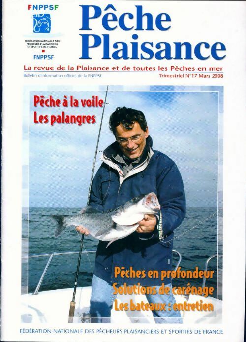 Pêche plaisance n°17 : Pêche à la voile - Collectif - Livre