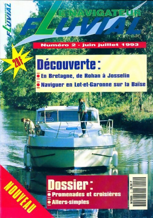 Le navigateur fluvial N°2 : Promenades et croisières - Collectif - Livre
