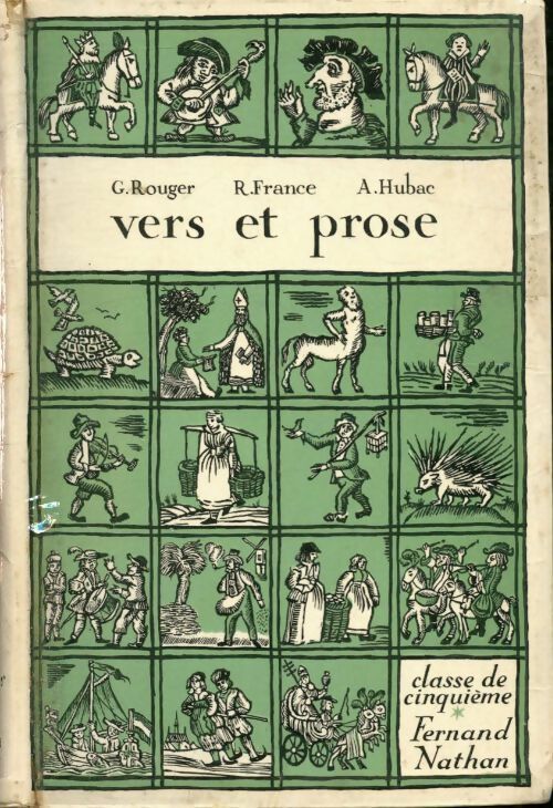 Vers et prose 5e - Collectif - Livre