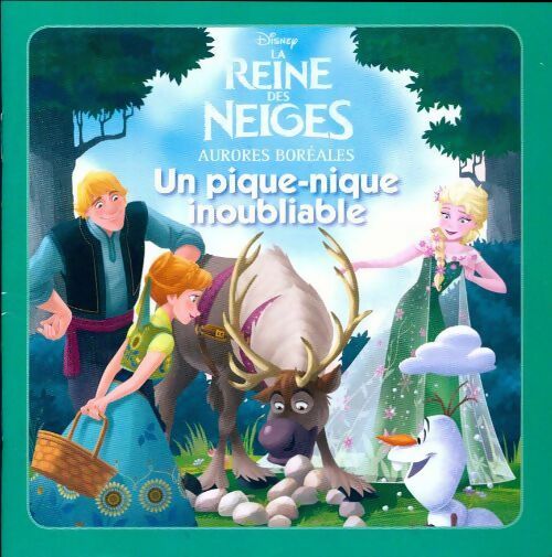 La reine des Neiges aurore boréale : Un pique-nique inoubliable - Collectif - Livre