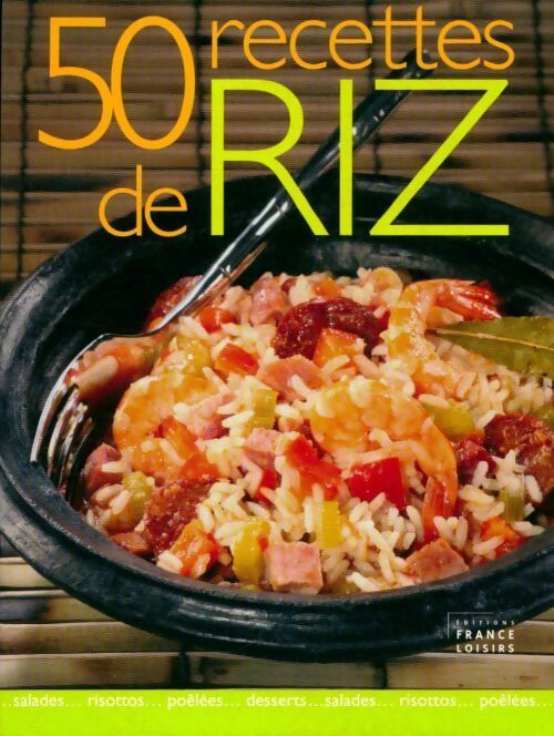 50 recettes de riz - Collectif - Livre