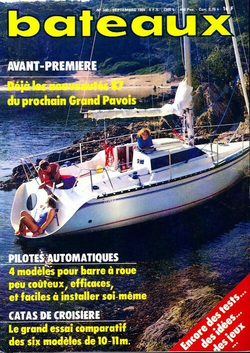 Bateaux n°340 : Nouveautés 1987 - Collectif - Livre