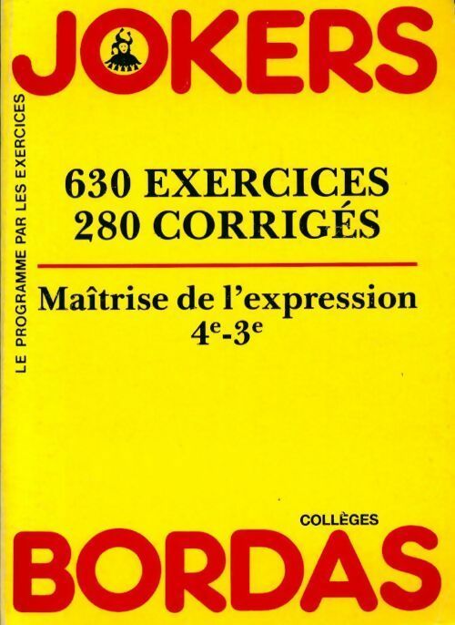 Maîtrise de l'expression 4e-3e - Permarole - Livre