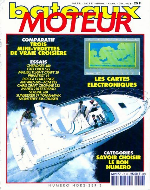 Bateaux moteur n°6 : Les cartes électroniques - Collectif - Livre