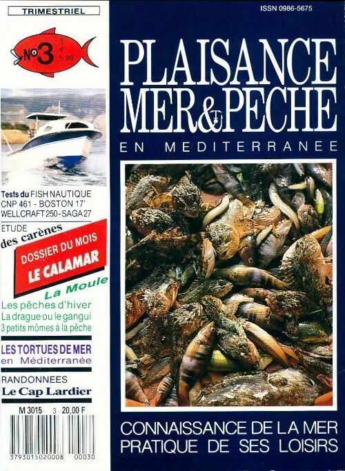 Plaisance mer & pêche en Méditerranée n°3 - Collectif - Livre