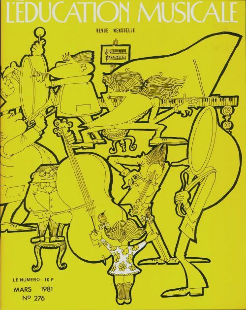 L'éducation musicale n°276 - Collectif - Livre