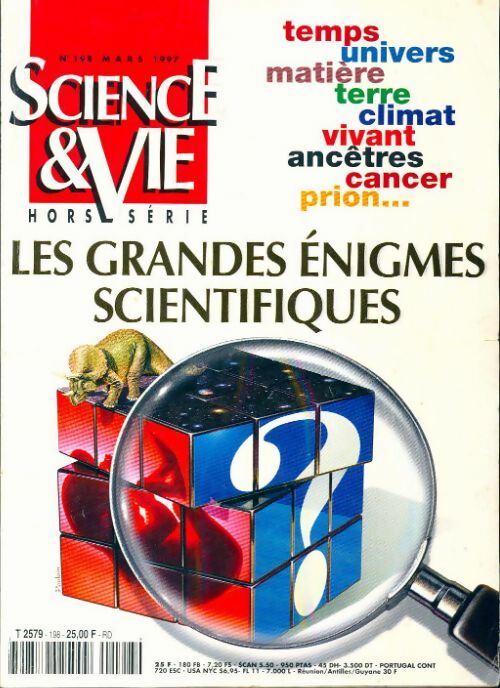 Science & vie Hors-série n°198 : Les grandes énigmes scientifiques - Collectif - Livre