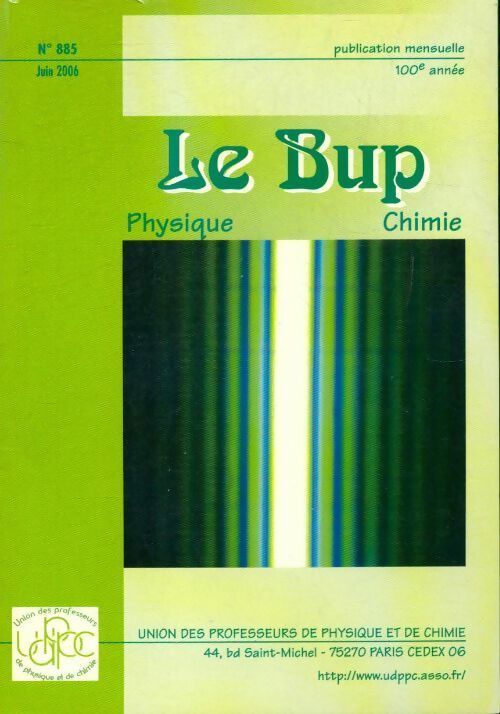 Le Bup n°885 - Collectif - Livre
