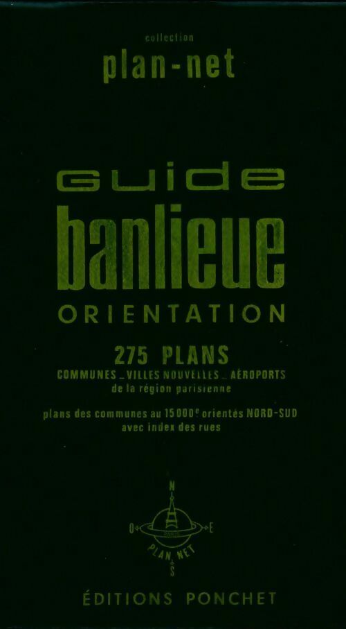 Guide banlieue orientation 275 plans - Collectif - Livre