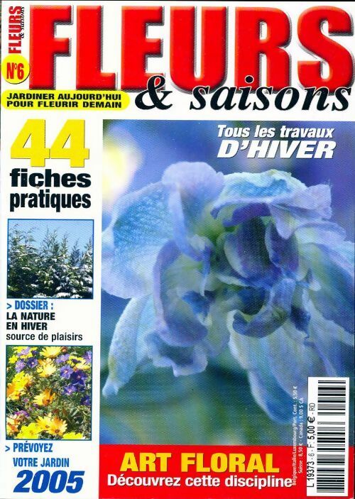 Fleurs & saisons n°6 - Collectif - Livre