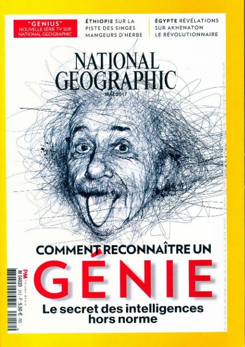 National Geographic n°212 : Comment reconnaître un génie - Collectif - Livre