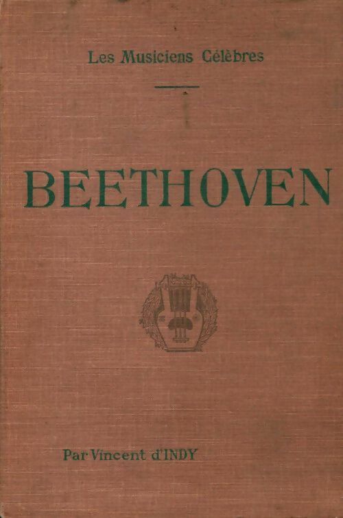Beethoven - Vincent D'Indy - Livre