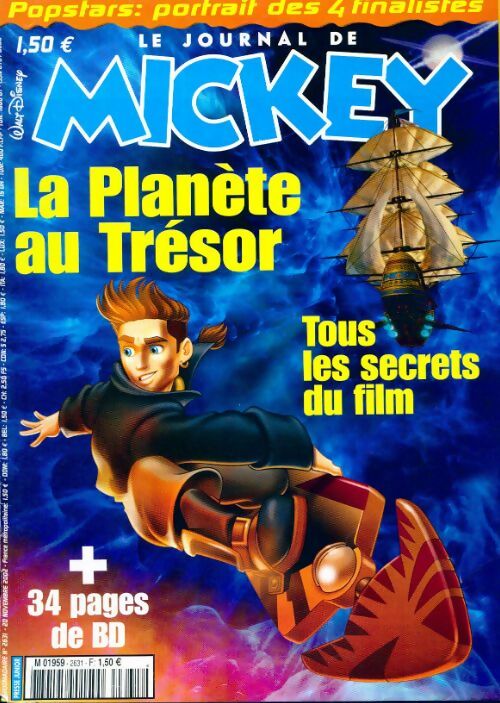 Le journal de Mickey n°2631 : La planète au trésor - Collectif - Livre