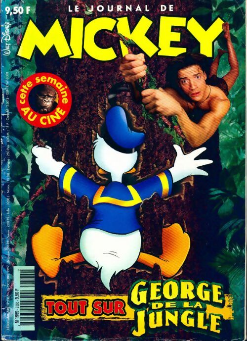 Le journal de Mickey n°2365 : Tout sur George de la jungle - Collectif - Livre