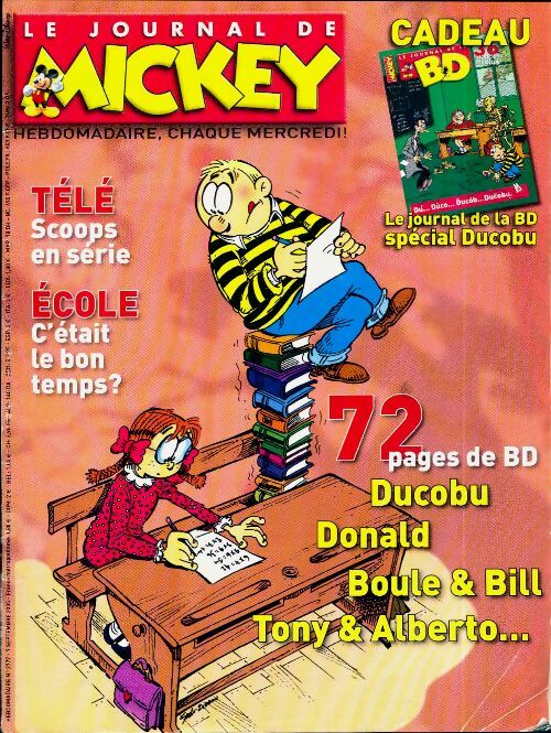 Le journal de Mickey n°2777 : 72 pages de BD - Collectif - Livre