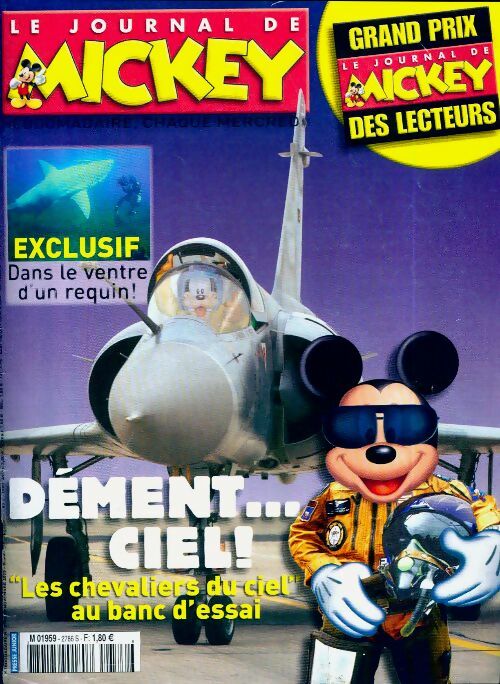 Le journal de Mickey n°2786 : Dément... Ciel ! - Collectif - Livre