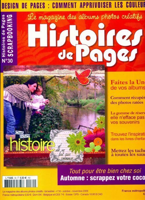 Histoires de pages n°30 - Collectif - Livre