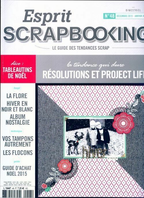 Esprit scrapbooking n°48 - Collectif - Livre