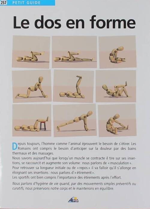 Le dos en forme - Collectif - Livre