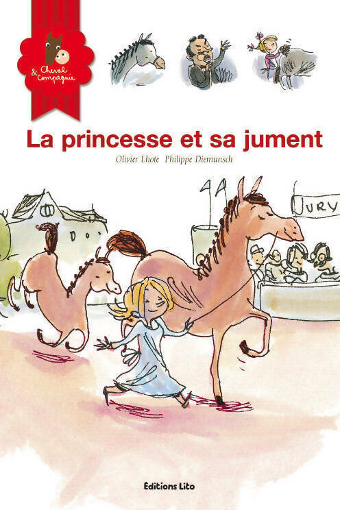 La princesse et sa jument - Olivier Lhote - Livre