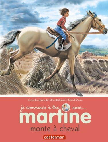 Martine monte à cheval - Gilbert Delahaye - Livre
