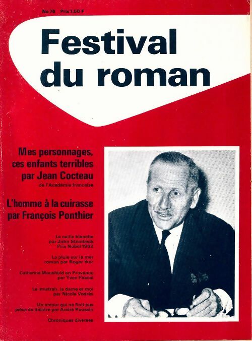 Festival du roman n°76 : Mes personnages, ces enfants terribles - Collectif - Livre