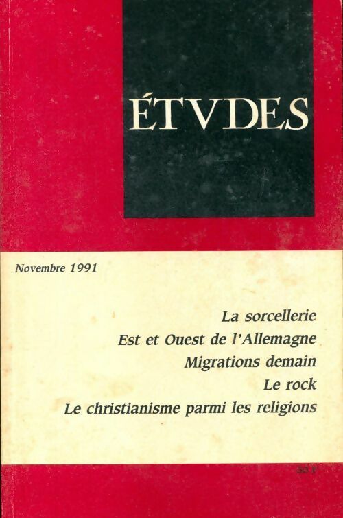 Etudes n°375-5 - Collectif - Livre