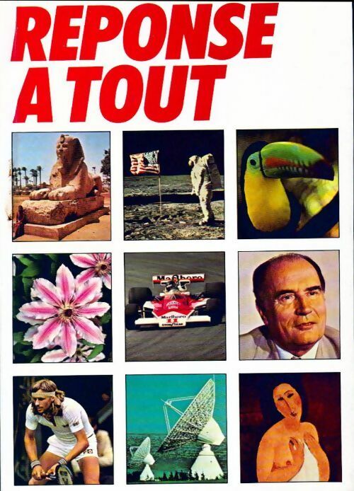 Réponse à tout - Inconnu - Livre