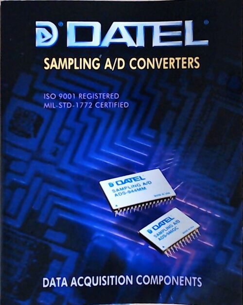 Sampling A/D converters : Data acquisition components 1996 - Collectif - Livre