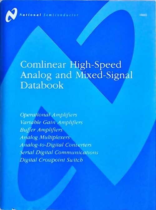 Comlinear high-speed analog and mixed-signal : Databook 1997 - Collectif - Livre