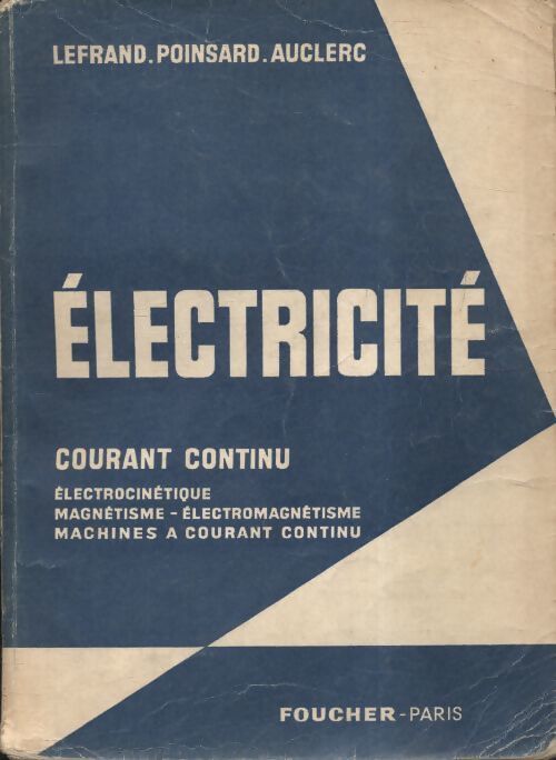 Électricité courant continu - Collectif - Livre