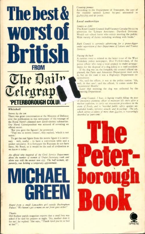 The Peterborough' book - Collectif - Livre
