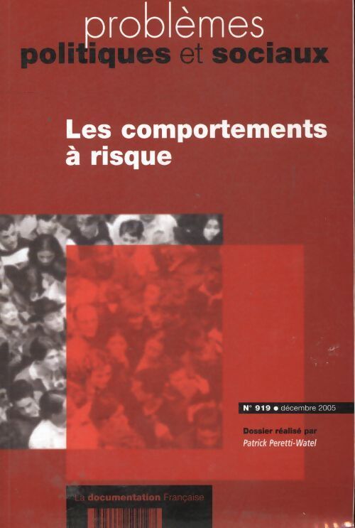Les comportements à risque - Collectif - Livre