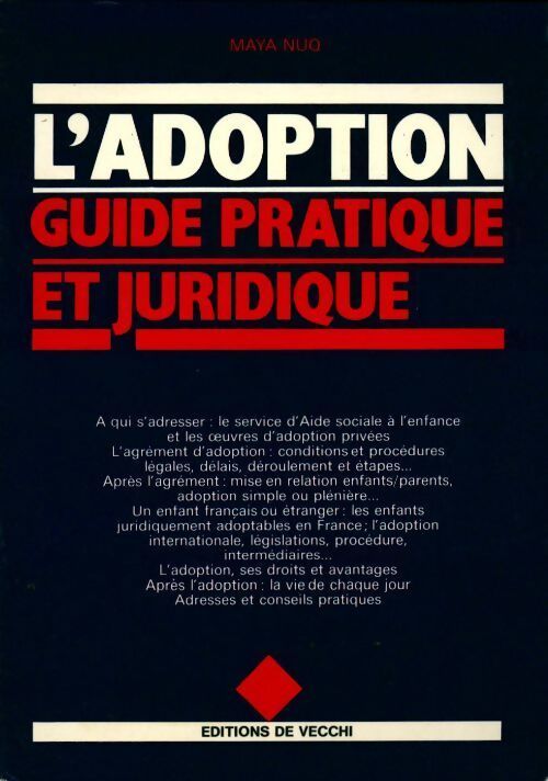 L'adoption - Maya Nuq - Livre