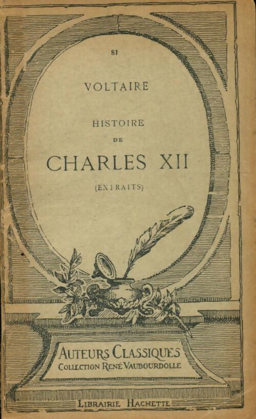 Histoire de Charles XII - Voltaire - Livre