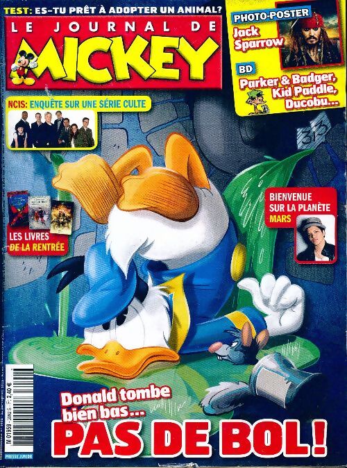 Le journal de Mickey n°3092 : Pas de bol ! - Collectif - Livre