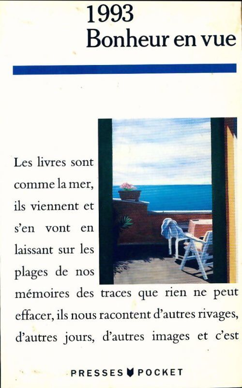 1993 bonheur en vue - Collectif - Livre