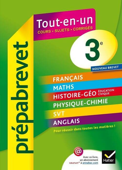 Prépabrevet tout-en-un 3e - Marjorie Champetier - Livre