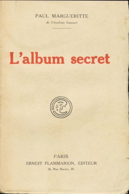 L'album secret - Paul Margueritte - Livre