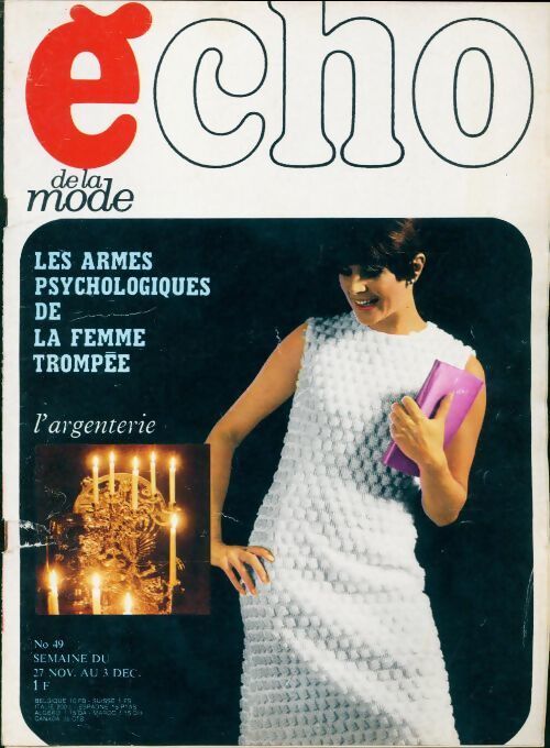 L'écho de la mode 1966 n°49 - Collectif - Livre