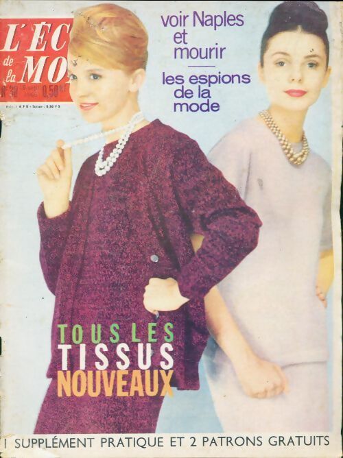L'écho de la mode 1960 n°38 - Collectif - Livre