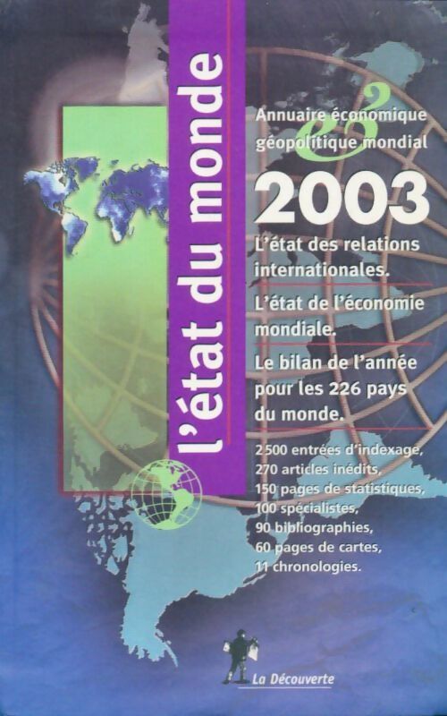 L'état du monde 2003 - Collectif - Livre