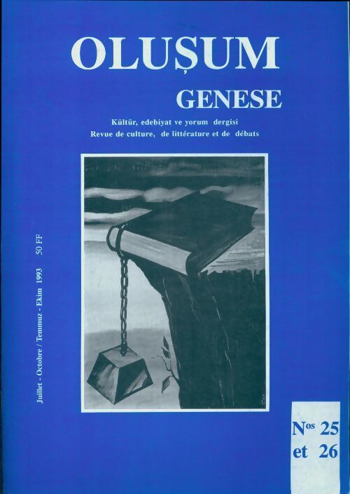 Olusum/Genese n°25-26 - Collectif - Livre